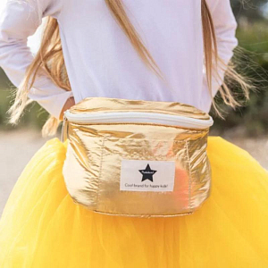 Сумка поясная Ratatam "Metallic Gold", золотой металлик